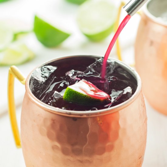 Pomegranate Moscow Mule