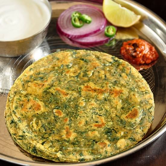 Spinach Paratha