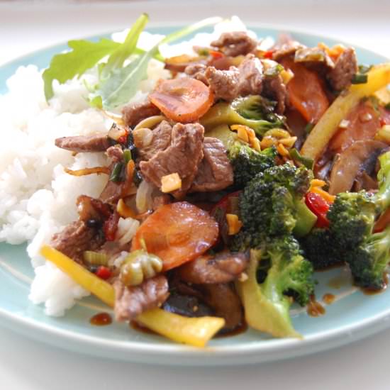 Lamb Stir Fry