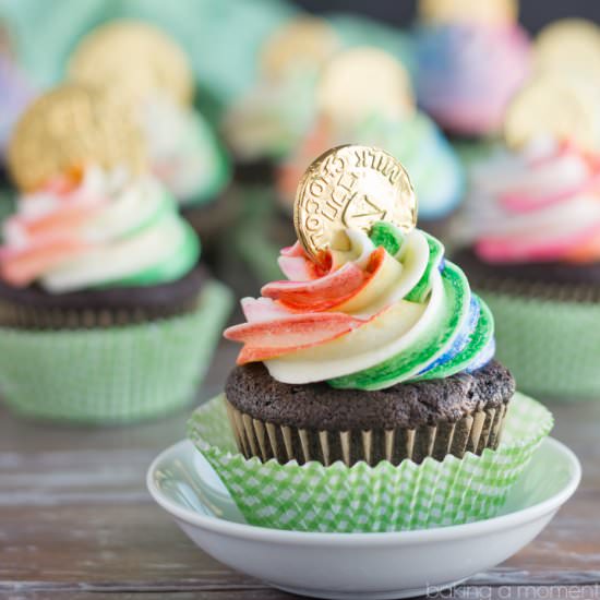 Pot of Gold Cupcakes