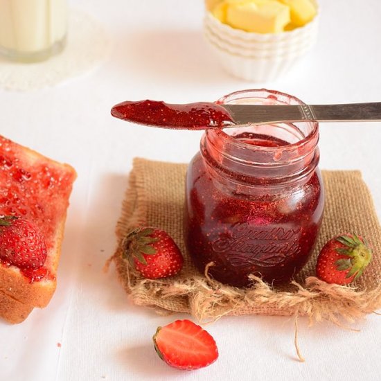 Homemade Strawberry Jam No Pectin