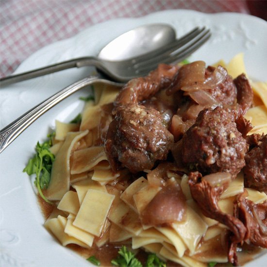 Meatball Stroganoff