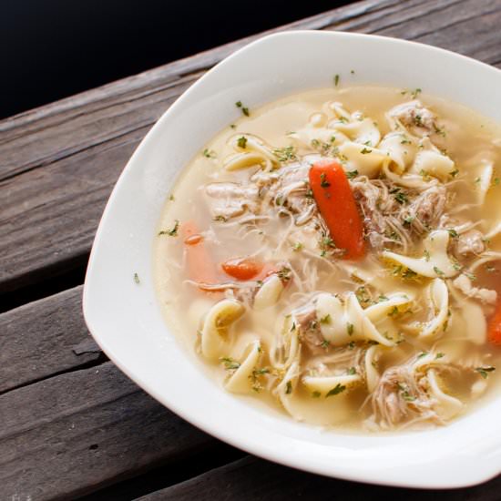 Hearty Chicken Noodle Soup