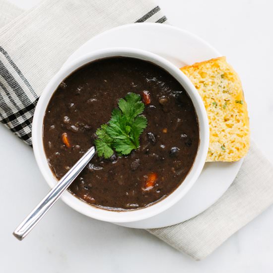 Spicy Black Bean Soup