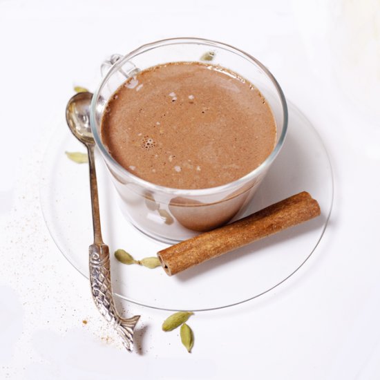 Persian Spiced Hot Chocolate