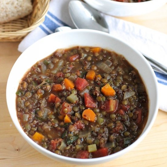 Lentil and Quinoa Soup