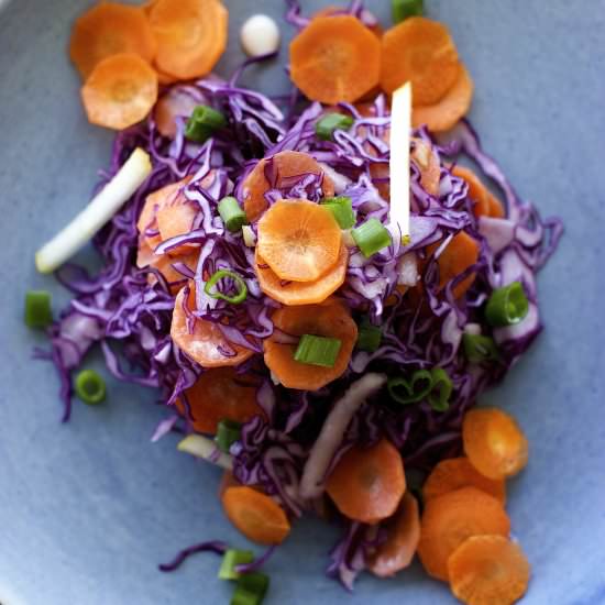 Coleslaw with Coconut Milk Mayo