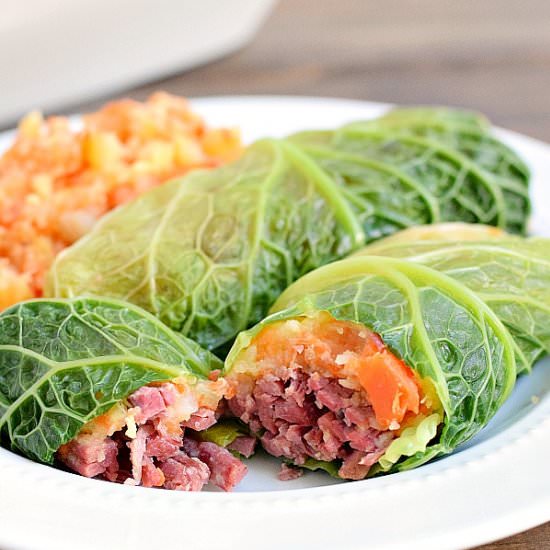 Corned Beef Cabbage Rolls