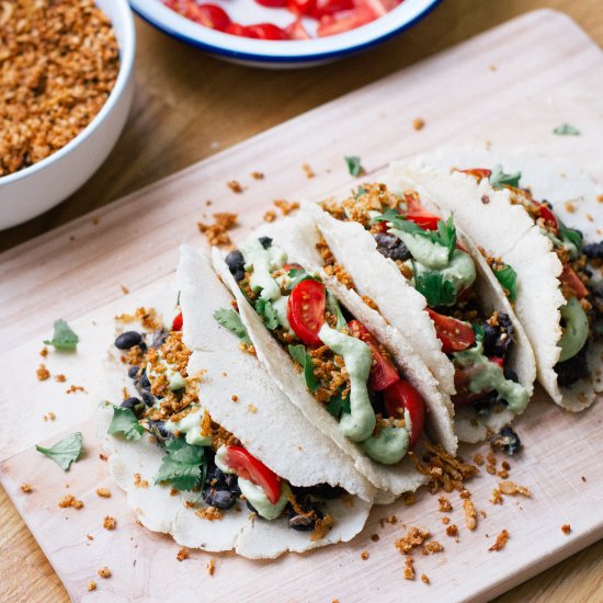 Cauliflower “Rice” Tacos