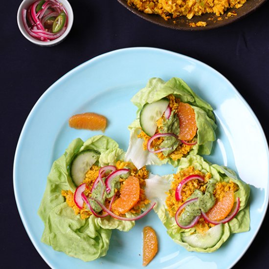 Tuna Lettuce Wraps