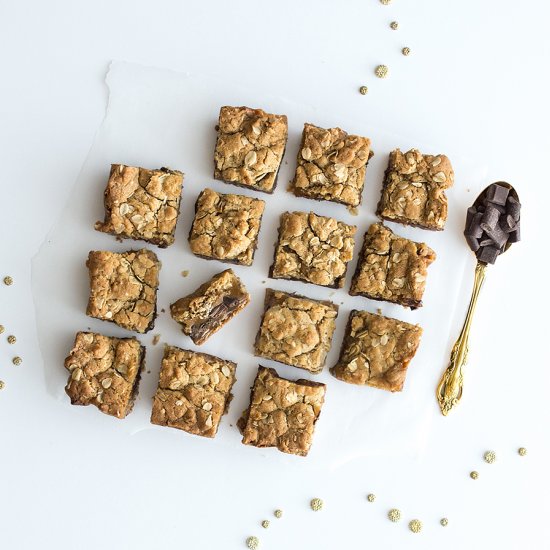 Chocolate Chunk Oatmeal Carmelitas