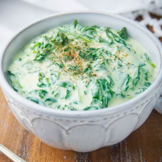 Vegan Creamed Kale