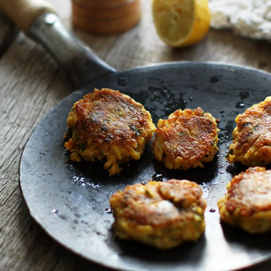 Crab and Prawn Cakes