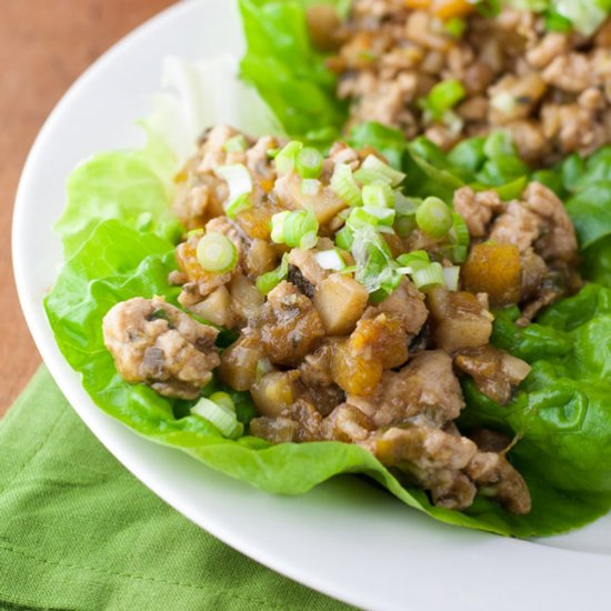 Asian Chicken Lettuce Wraps