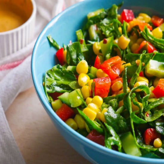 Super Simple Sweetcorn Salad