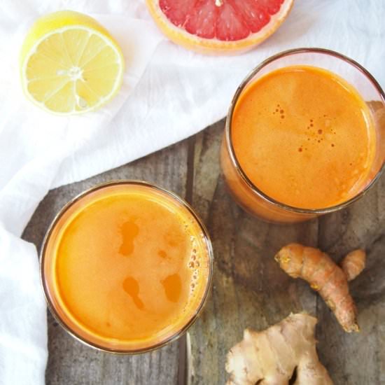 Healthy Skin Carrot Citrus Juice