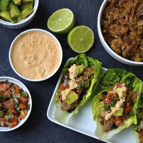 Shredded Pork Tacos