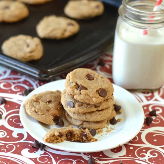 Healthy Chocolate Chip Cookies