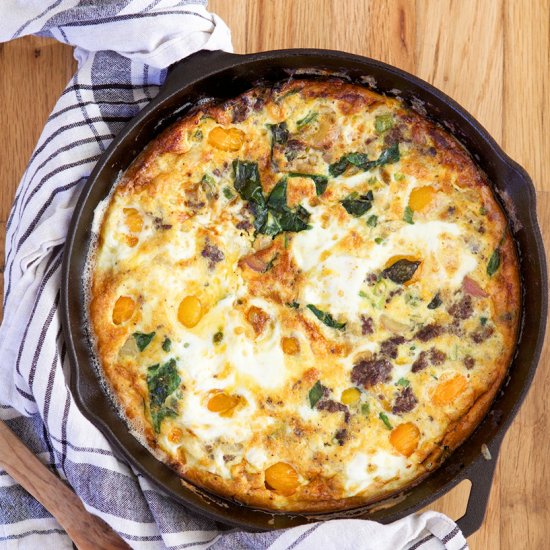 Adam + Eleanor’s Brunch Frittata