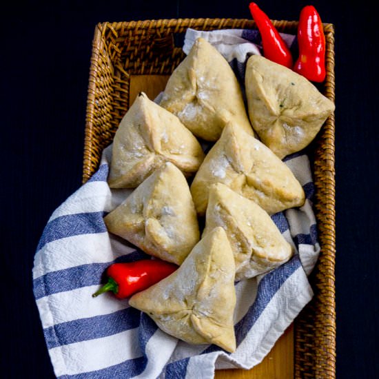 Spinach and Feta Fatayer