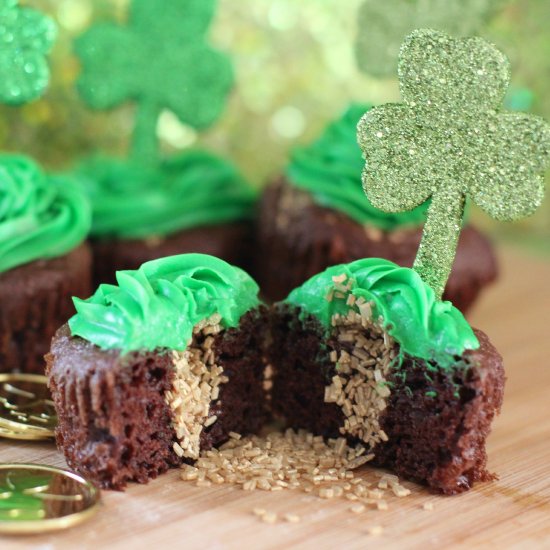 Pot of Gold Cupcakes