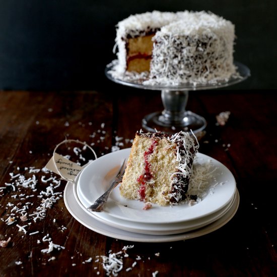 Chocolate Lamington Cake