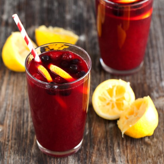 Sparkling Berry Lemonade