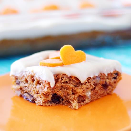 “Healthified” Carrot Cake