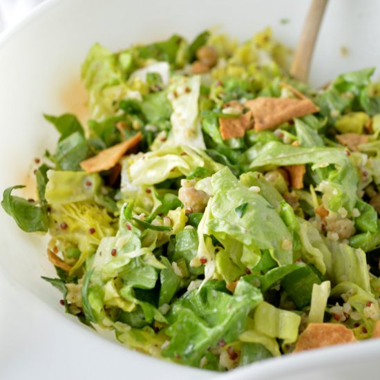 Roasted Chickpea Caesar Salad