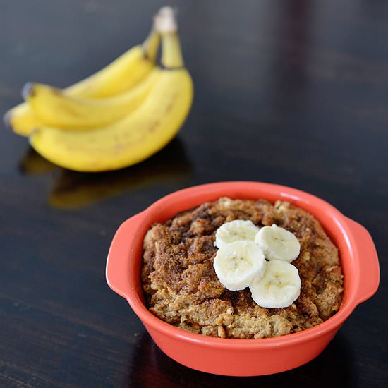 PB-Banana Protein Bread Pudding