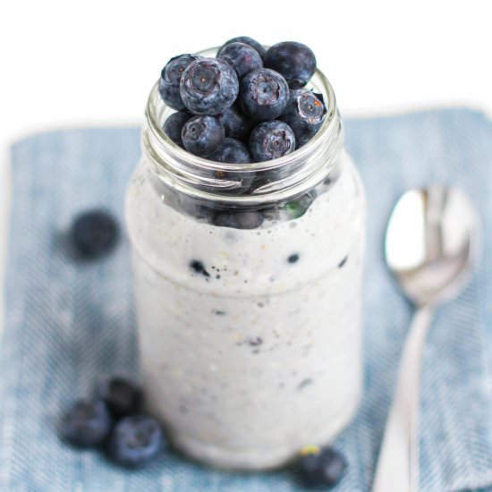 Blueberry Overnight Oats