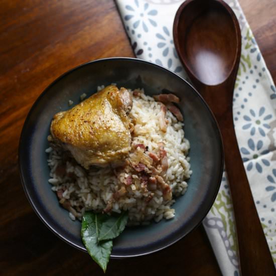 Cast Iron Chicken Adobo