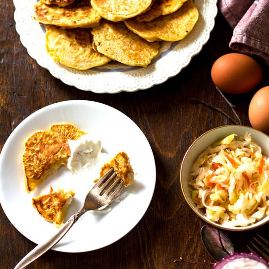 Sauerkraut Pancakes