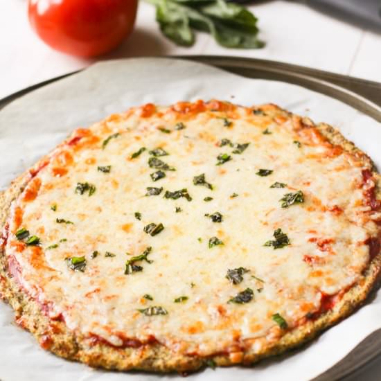 Easy Cauliflower Crust Pizza