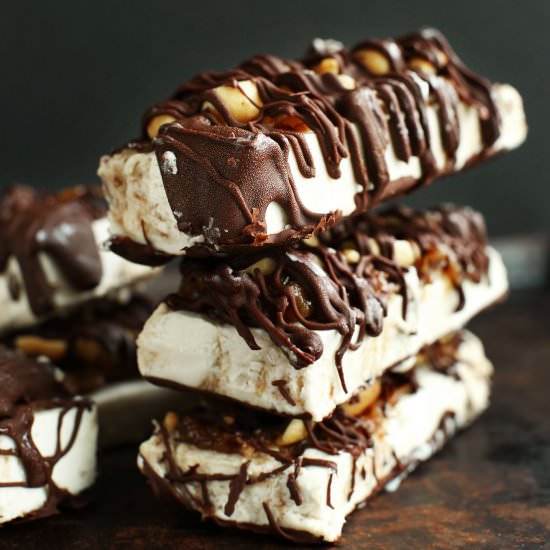 Vegan Ice Cream Snickers