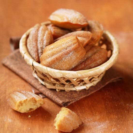 Vegetarian Madeleines