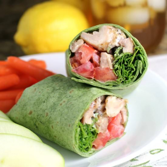 Buttermilk Ranch Chicken Wrap