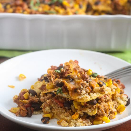 Mexican Quinoa Lasagna