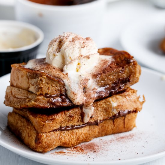 Cappuccino French Toasts