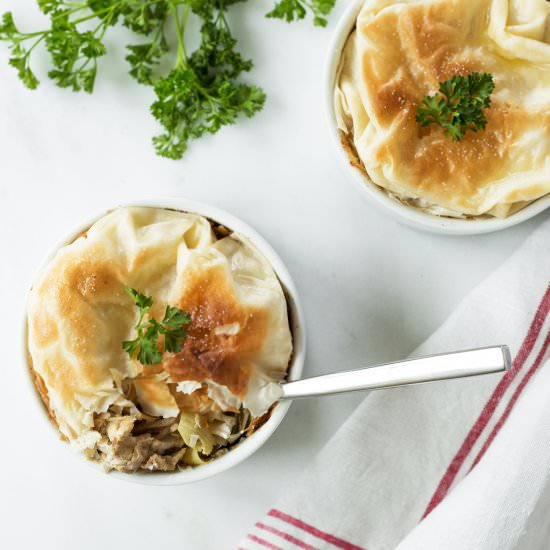 Moroccan Chicken Pot Pie