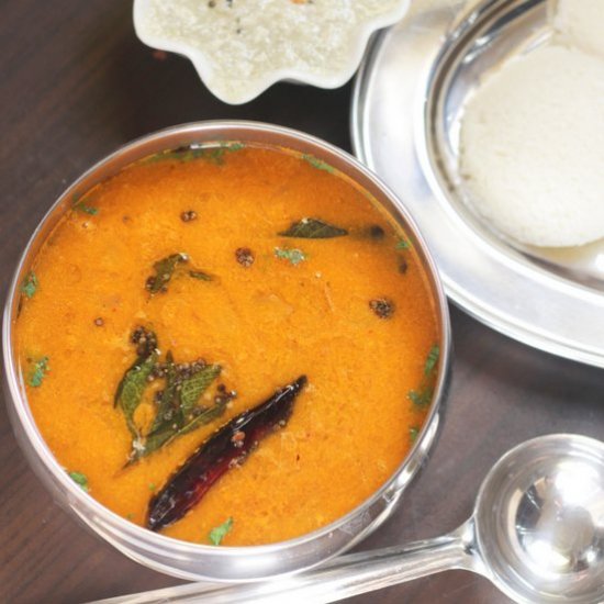 Idli Sambar | Tiffin Sambar