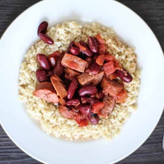 Quick Red Beans and Rice