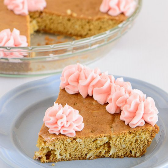 Almond Cherry Sugar Cookie Cake