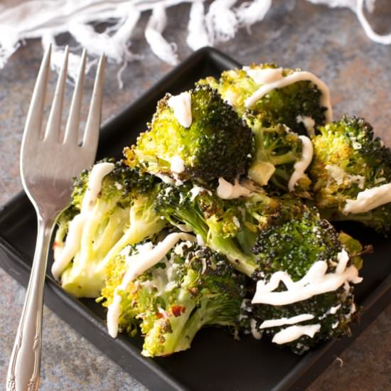 Crispy Roasted Broccoli