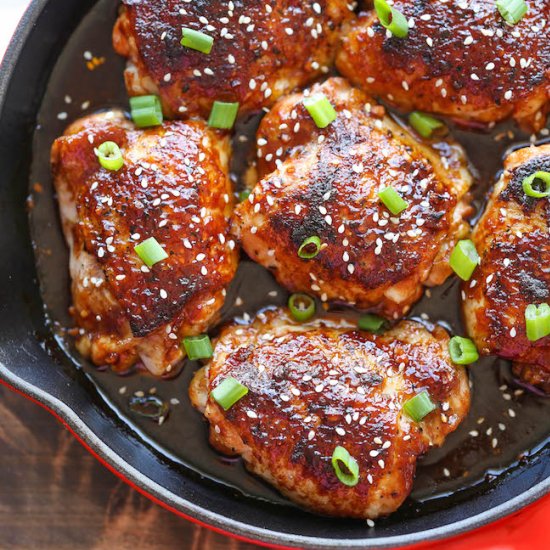 Baked Honey Sesame Chicken