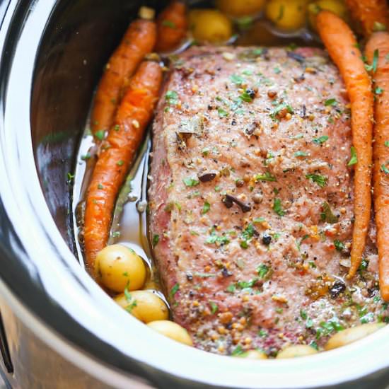 Slow Cooker Corned Beef