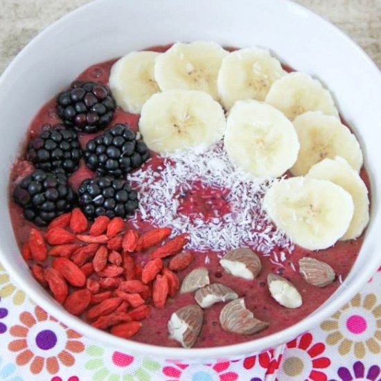 Banana Berry Smoothie Bowl