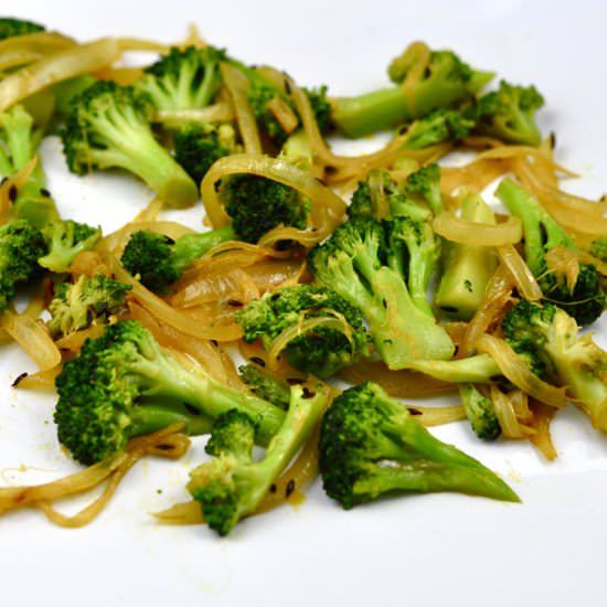 Asian Style Broccoli Stir Fry