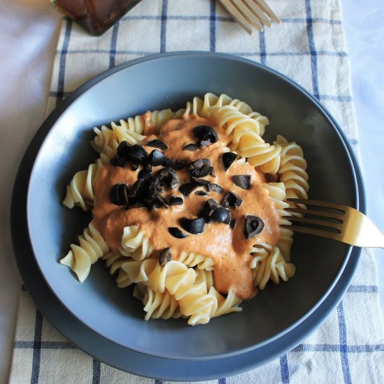 Pasta with Ginger, Dried Tomatoes