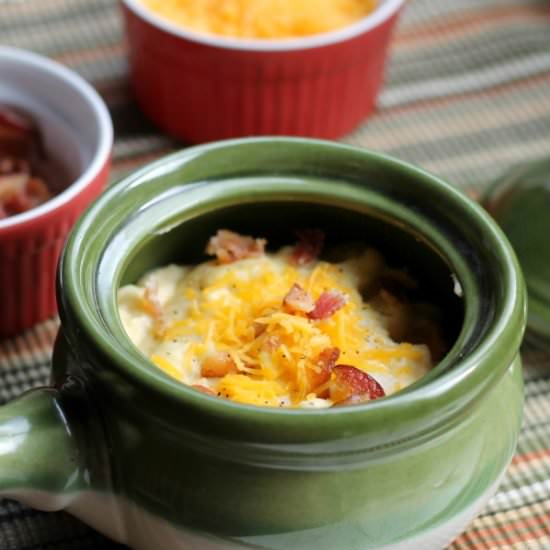 Easy Crockpot Potato Soup